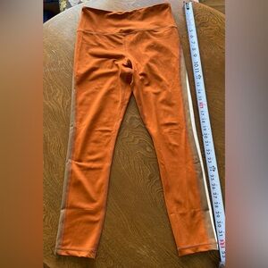 Zyia orange leggings, size 6-8